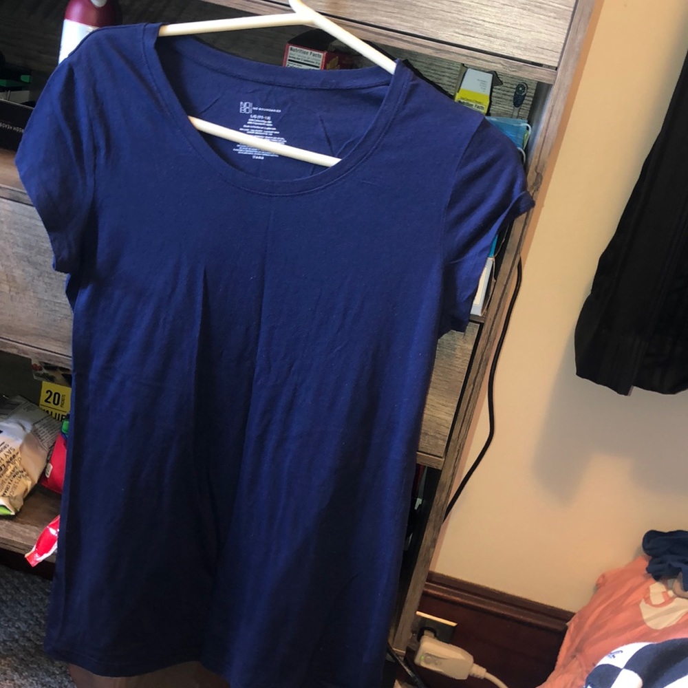 Navy blue shirt